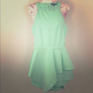 Mint Green Romper